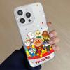 Cartoon Large Hole Imd Suitable for Apple 16 Mobile Phone Case Niche High End Iphone15 Protective Case 14 Soft Border