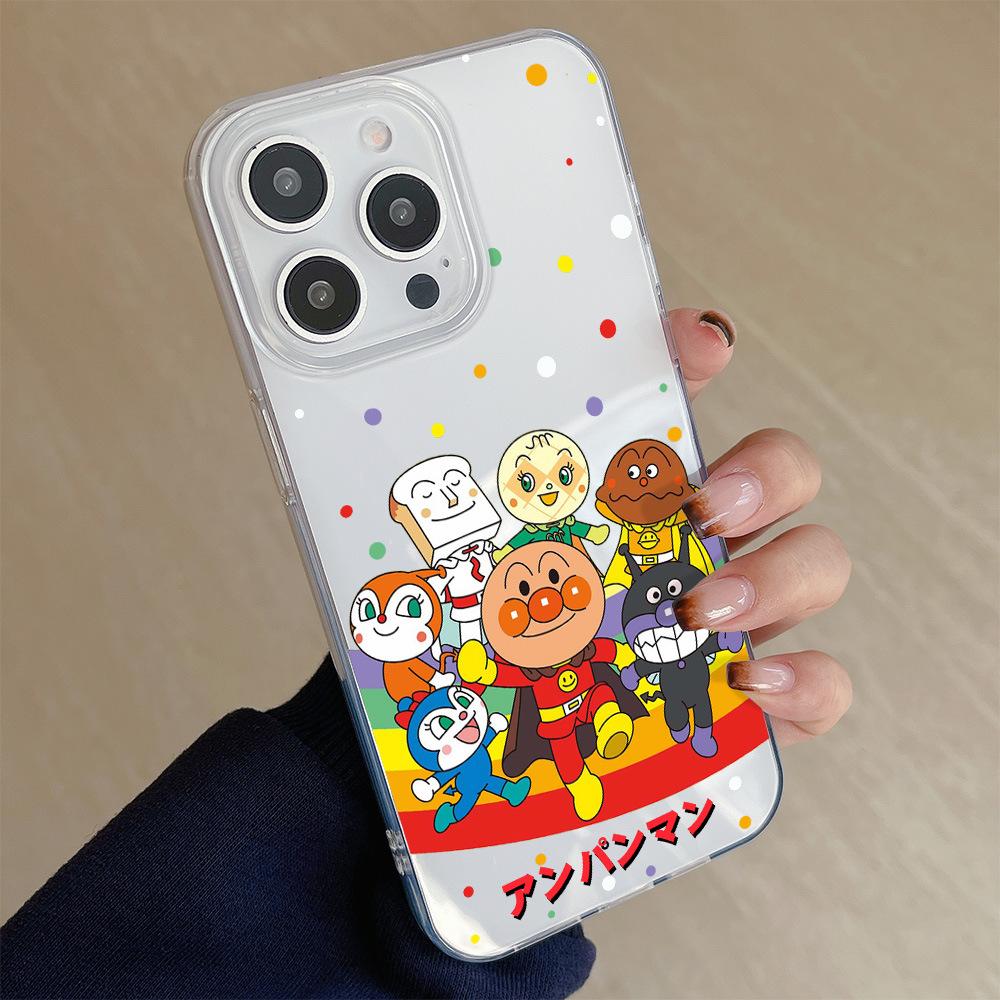 Cartoon Large Hole Imd Suitable for Apple 16 Mobile Phone Case Niche High End Iphone15 Protective Case 14 Soft Border