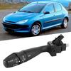 Car Turn Signal Switch Steering Indicator Control Stalk 96215553 Fit for Peugeot 206 207 307 406