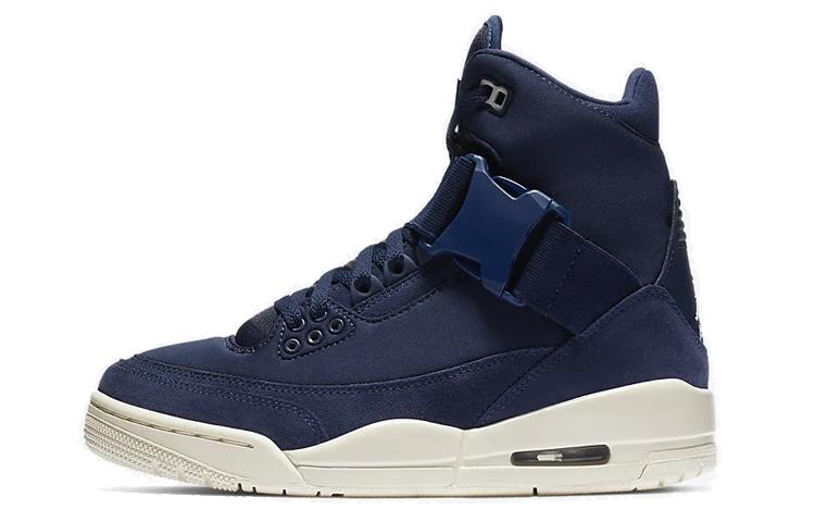 Jordan 3 Retro Explorer Xx Midnight Navy Light Cream Женские BQ0006-401 36