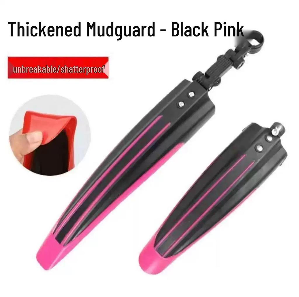 Adjustable Flying Dragon Bicycle Mudguard Set - Front & Rear Fenders for Mountain and Road Bikes