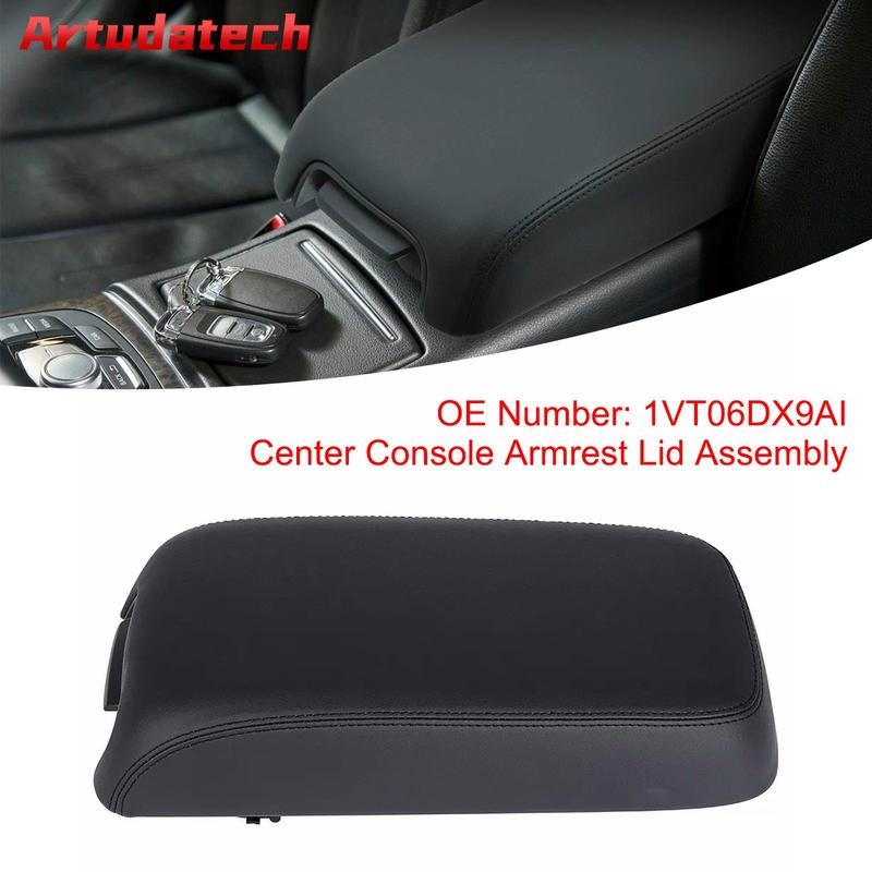 Artudatech Center Console Armrest Lid 1VT06DX9AI For Dodge Charger Chrysler 300 2011-2017
