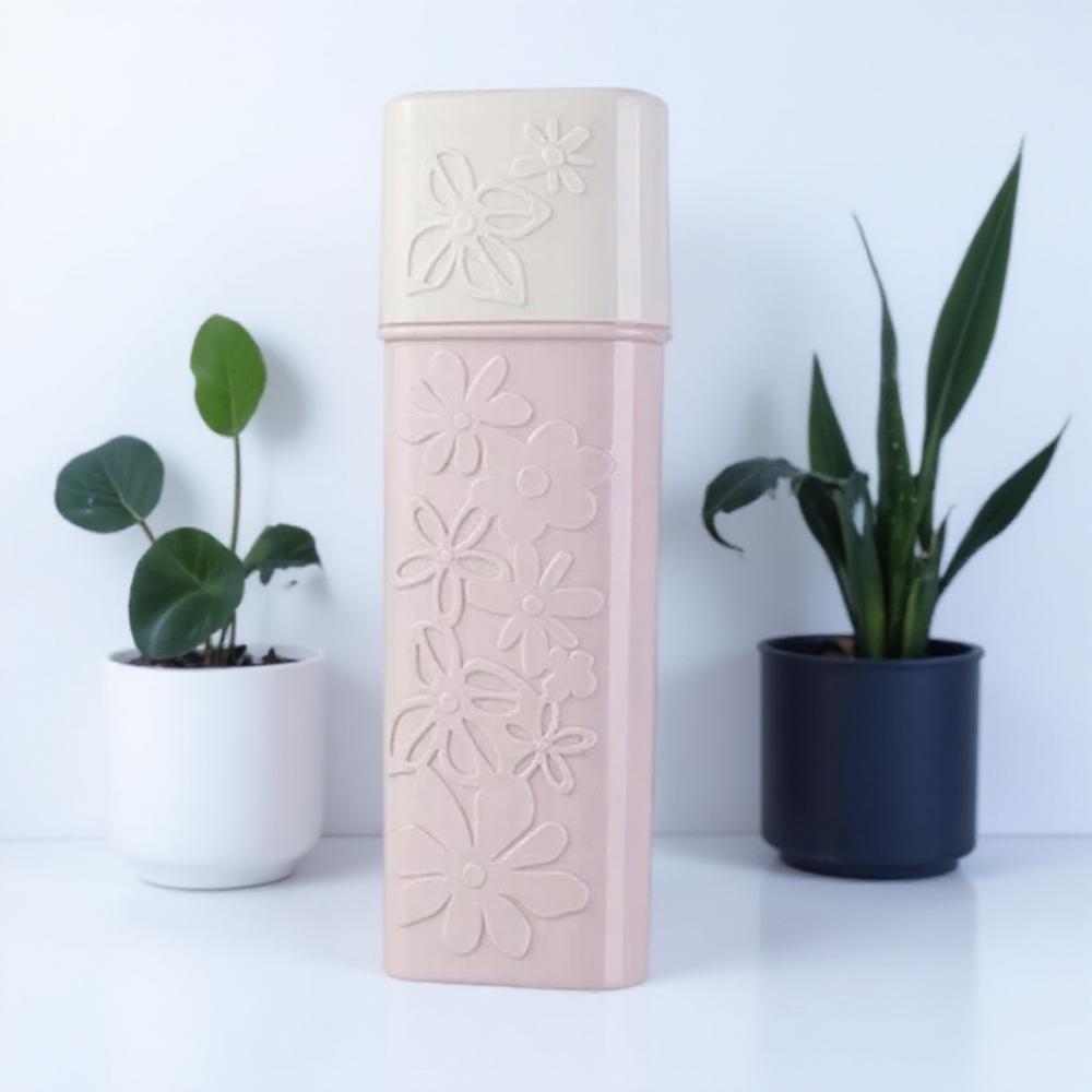 

Portable Travel Toothbrush Holder Set with Toothpaste Storage Organizer for Bathroom and Outdoor Use розовый