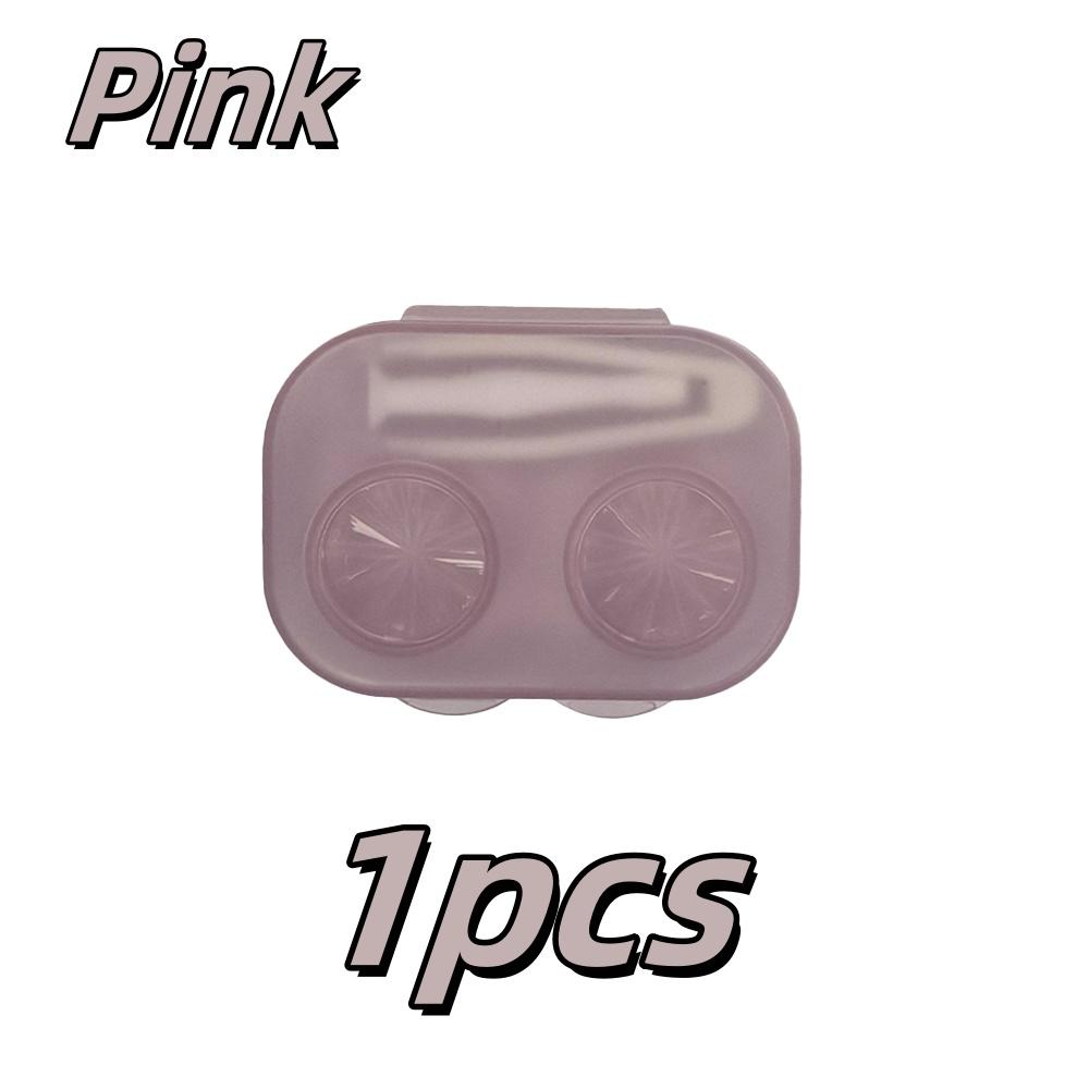 

1-5 шт. Контейнер для контактных линз, коробка для хранения, портативный, не нужно откручивать крышку, контейнер для линз, с пинцетом, инструмент для путешествий, коробка для хранения