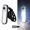 Luz traseira de bicicleta recarregável por USB, luzes traseiras LED vermelhas brilhantes, adequadas para qualquer bicicleta/capacete, fáceis de instalar para segurança no ciclismo