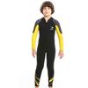 2.5MM Children's Wetsuit Swimsuit Girls One-piece Long-sleeved Thickened Thermal Sunscreen Surfing Snorkeling Hydrosuit