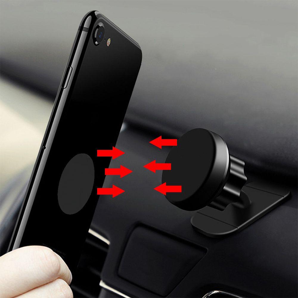 Smartphone Car Sticker Magnetic Stand Metal Plate Dashboard Mount Phone Holder