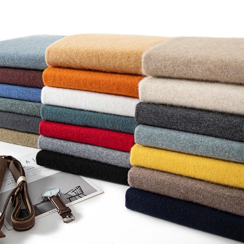 Fanzhen Men's Cashmere Blend Round Neck Sweater