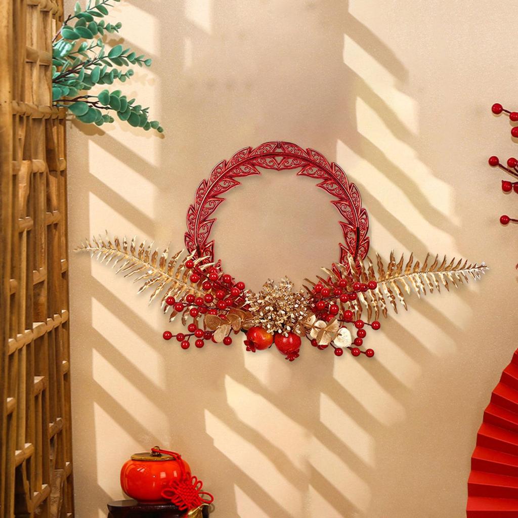 Chinese New Year Hanging Decoration 2025 Spring Festival Classic Elements Artificial Berries for Home Office Decor Versatile