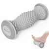FITMIND Foot Massage Roller, Acupressure Point Massager, Reduces Swelling, Slims Foot, Gray