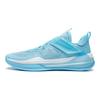 LiNing Blade 3 Team Shock Absorbing Non-Slip Wear-Resistant Low-Top Basketball Shoes Men Sneakers Ice-Blue ABAS095-1