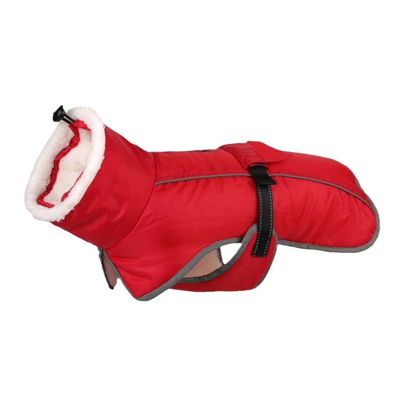 Autumn Winter Waterproof Warm Dog Coat - Cotton Cold Protection Pet Clothing