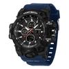 SANDA Top Luxury Watches Men Military Army Mens Watch Waterproof Sport Wristwatch Dual Display Watch Male Relogio Masculino