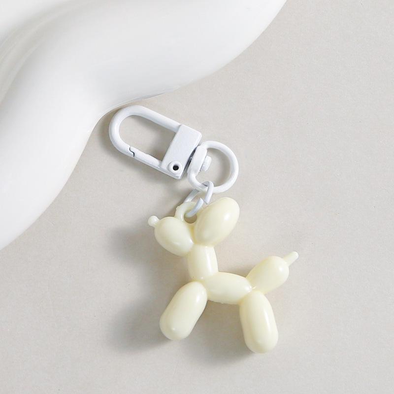 Colorful Macaron Balloon Dog Keychain Pendant - Creative Bag Decoration
