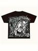 Mens Y2K Style Graphic TShirt 100 Cotton Soft  Breathable Retro Summer Streetwear with Bold COMMUNICADES Print  Fashion