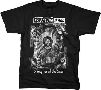 AT THE GATES Slaughter T SHIRT S-M-L-XL-2XL New Official MerchDirect Merchandise