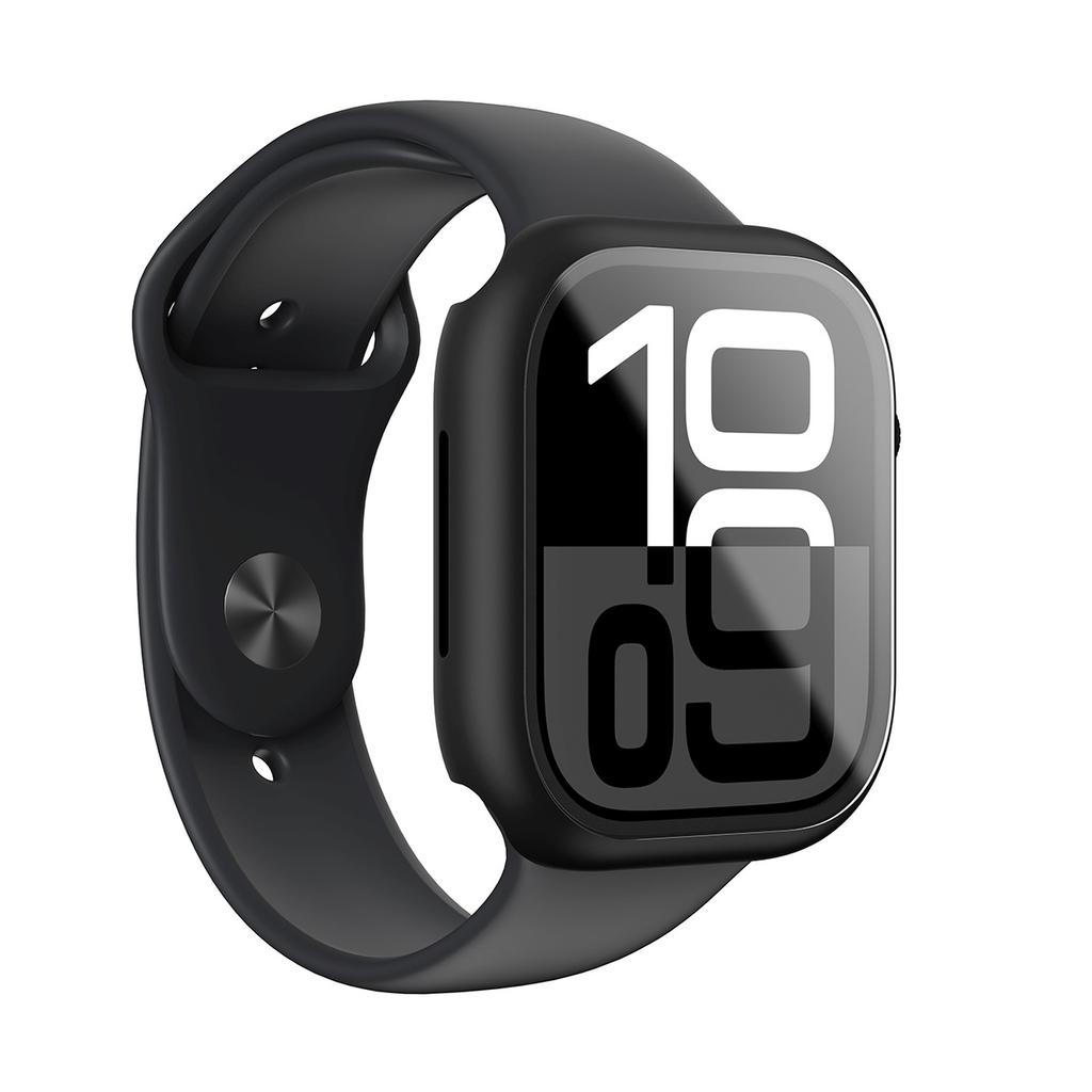Radix Glass Tempered Glass Case for Apple Watch 46mm - Black