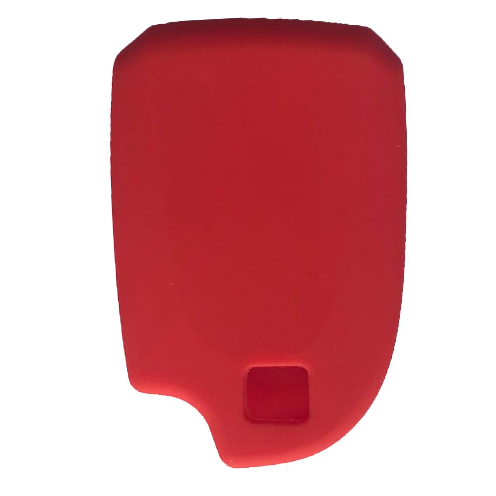 ZIAN Toyota Hiace Smart Key Case 2 Button Silicone Key Cover Specially Designed (MY-FTHS2J) (Red)