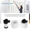 Replacement HEPA Filter for Shark ION Flex DuoClean IF200 IF100 IF201 IF202 IF205 IF251 IF252 IF281 IF282 IF285 X30 X40 F60 Vacuum Cleaner