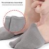 Thin Two-toed Half-cut Socks Are Soft and Breathable, Skin-friendly and Non-slip, Big Toe Separation and Anti-wear Foot Invisible Split-toe Socks