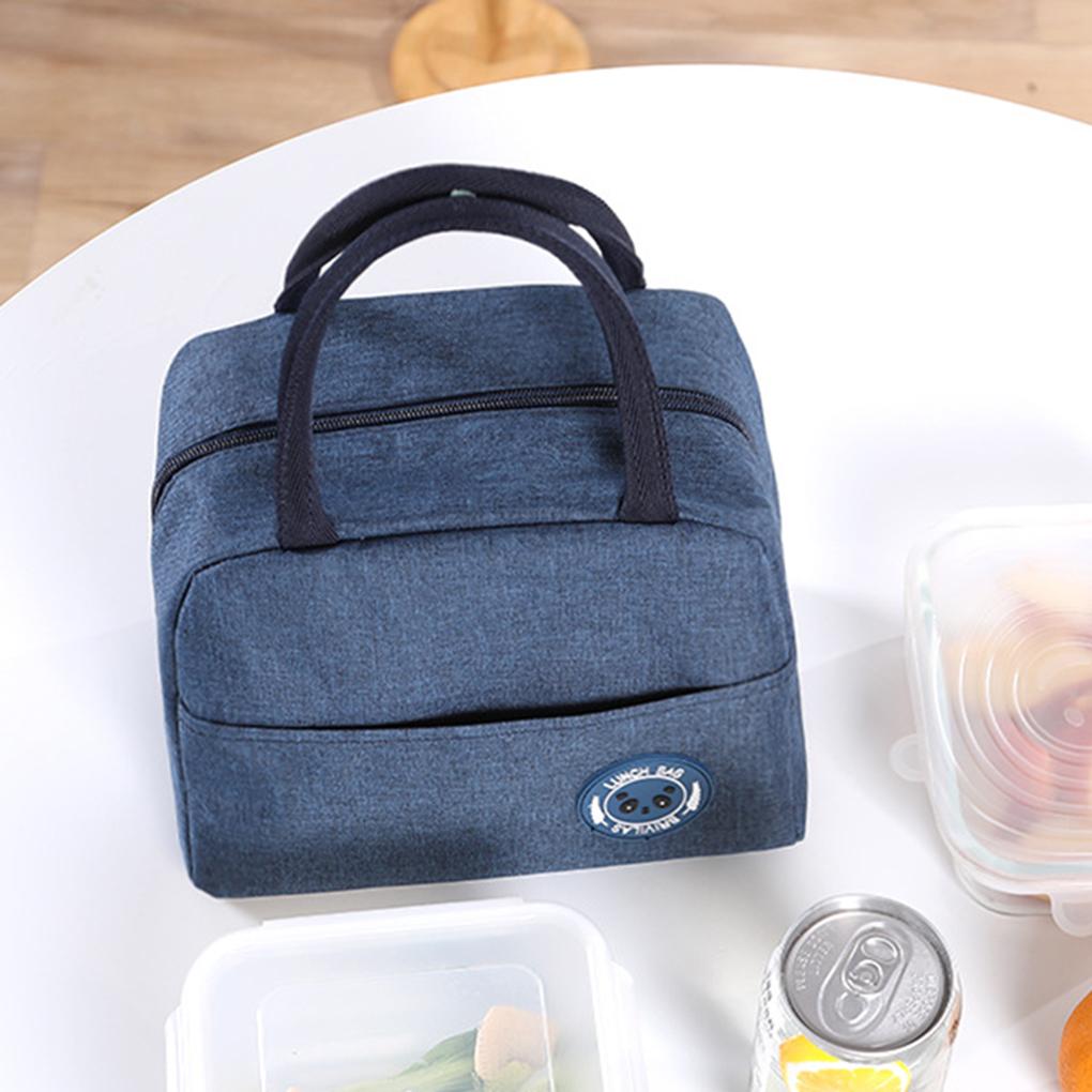 Handbag Insulation Box Oxford Cloth Picnic Bag School Insulation Lunch Box
