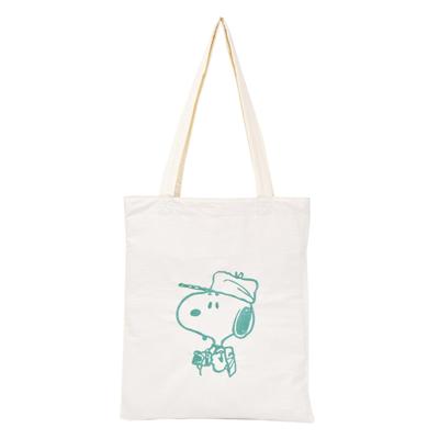 Marimo Craft Check Reversible Tote Bag IV Snoopy
