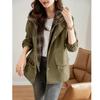 Spring and Autumn  Women's Coat Small Casual Windbreaker High-end Foreign Style Popular Explosive Top
