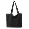 Corduroy striped tote bag large capacity shoulder bag high sense lazy commuter bag underarm bag women