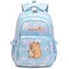 Cute Capybara Student Waterproof Backpack Girls Kids Back To School Book Bags Teenagers Schoolbags Women Travel Bagpack Mochila