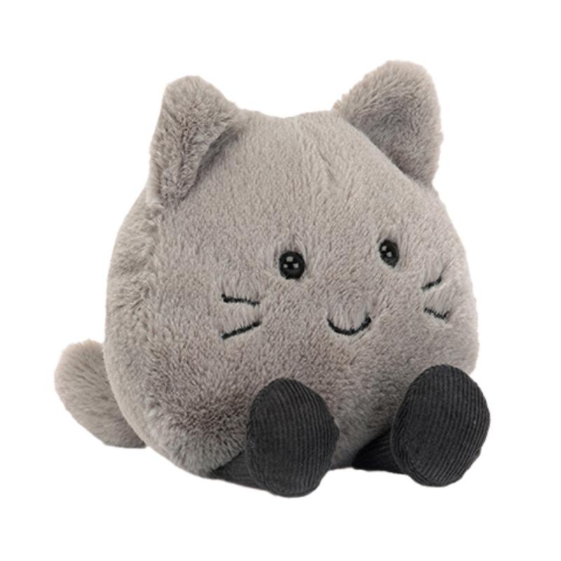 Jellycat Cat Series Amuseabean Playful Kitten Companion Doll Plush Doll 10cm Height