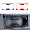 Stickers Carton Fiber For Cadillac CT5 -2024 Automotive Interior Decal Kit Door Sill Shifter Cup Holder Refurbish Decoration