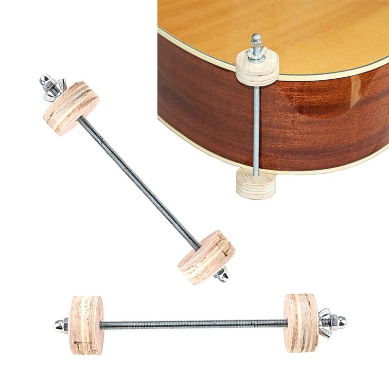 2Pcs Guitar Barrel Clamp Mounting Clips Guitar Body Assembly Clip Luthier Tools