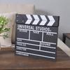Photo Accessories Wooden Shooting Props TV Film Movie Clapper Board Slate Director Video Clapboard