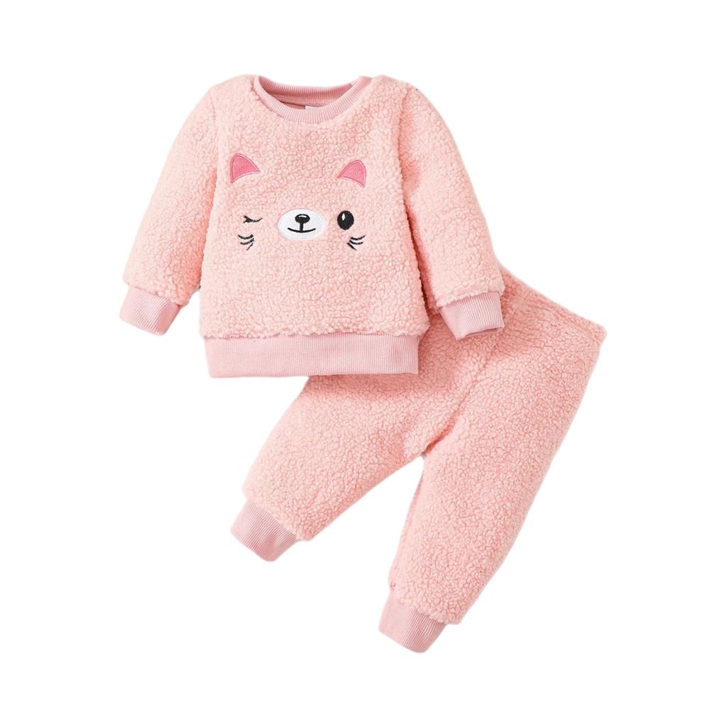 Kids' Thermal Long-Sleeve Loungewear Set