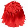 Small Chinese Knot Pendant DIY Tassel - Festive Red 6/8 Plate Hanging Ornament