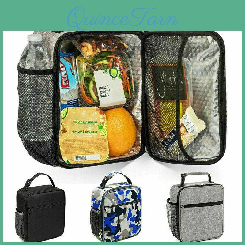 Stylish Insulated Lunch Bag For Adults And Kids With Thermal Protection And Spacious Storage