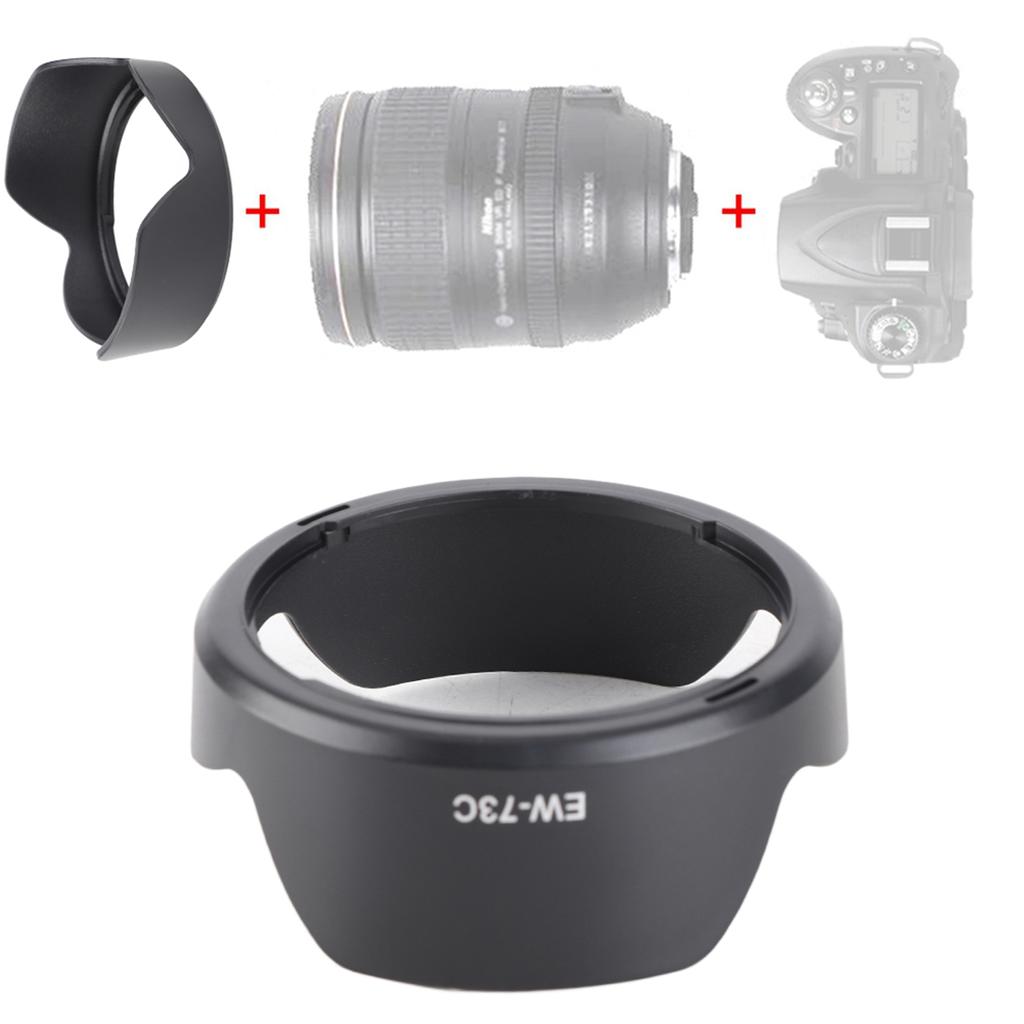 EW‑73C Quality Portable Plastic Camera Lens Hood Shade for EF S 10‑18mm F4.5‑5.6 IS STM