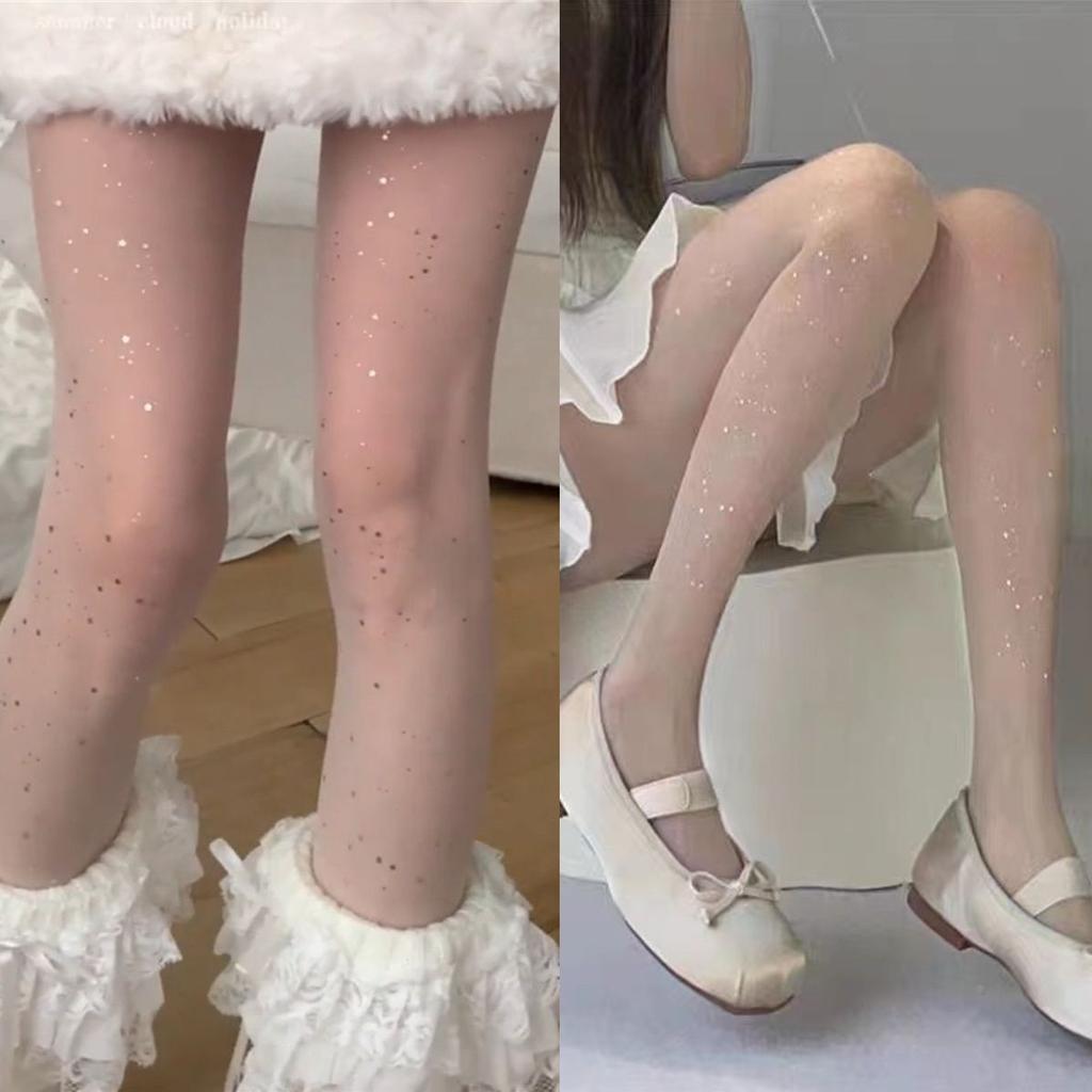 Funkelnd heiße Strümpfe für Mädchen, ultradünne schwarze Seidenpailletten platzen heraus, um die Königin schlanker aussehen zu lassen, Strumpfhosen, sexy Seidenstrümpfe mit Hakenverschluss