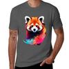 Red Panda Play Bamboo Haven Tshirt Plus Size Lightweight Top