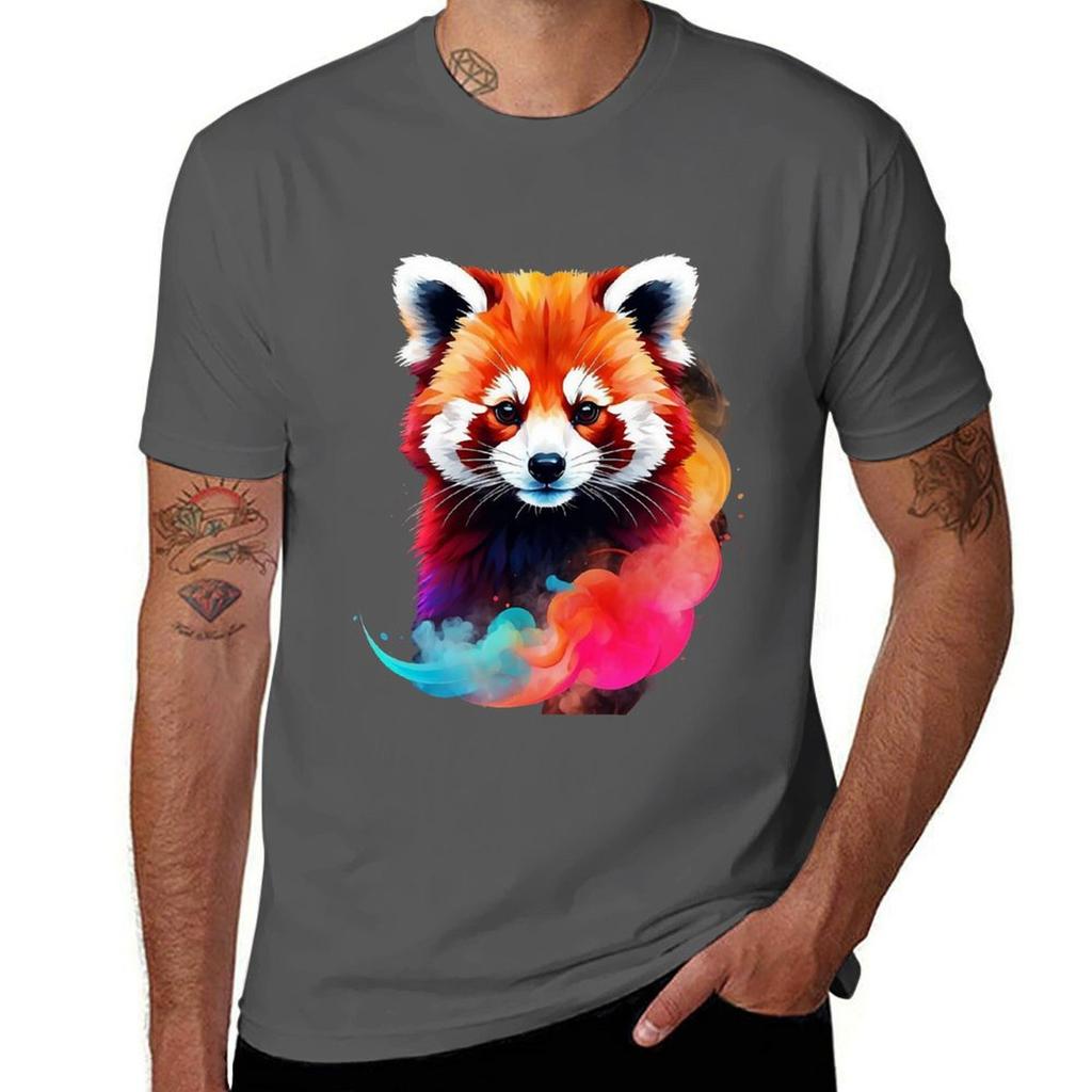 Red Panda Play Bamboo Haven Tshirt Plus Size Lightweight Top
