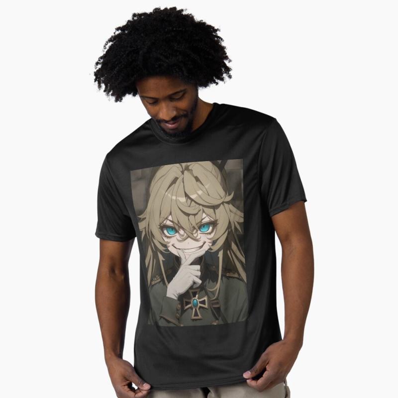 0429 Youjo Senki Saga Of Tanya The Evil Degurechaff Gift t shirt Kawaii Anime girls Manga otaku tee Y2K Clothes All size tops