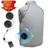 Reflective Fishing Vest with Built-in Cooling Air Conditioning