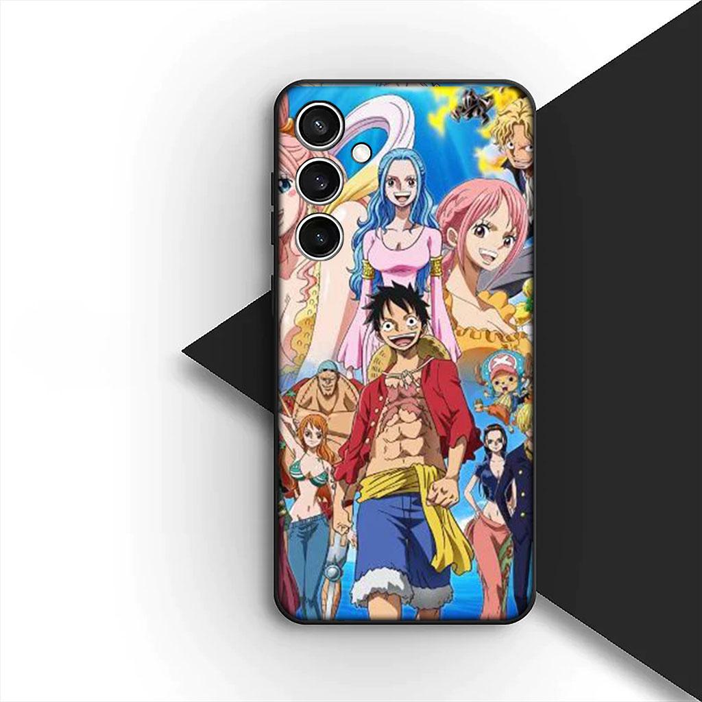 Phone Cover for Motorola Moto G86 G57 E14 E15 G14 G34 G35 G84 G24 A54 G15 Power E22 Case Jinbe One Pieces Luffy Roronoa Zoro