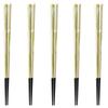 Happy Set of Dishwasher Made In PID8493 J-kitchens Chopsticks, 5, Material Wood, Safe, Japan,