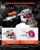 12 Pcs Brake Master Bleeder Kit Brake Bleeder Adapter Set for Most Vehicles
