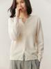 Autumn Cashmere Korean Women's Lace Knit Cardigan Sweater