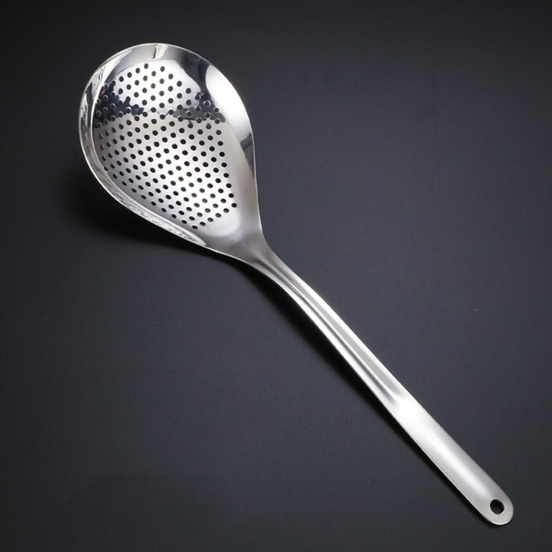 Practical Spoon Ladle for Cooking and Frying Spoons Practical Slotted Ladle for Convenient Food Draining