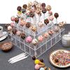Dessert Table Display Set Cake Pop Display Stand Acrylic Cake Pop Stand with Multiple Layers Capacity for Lollipop for Organized
