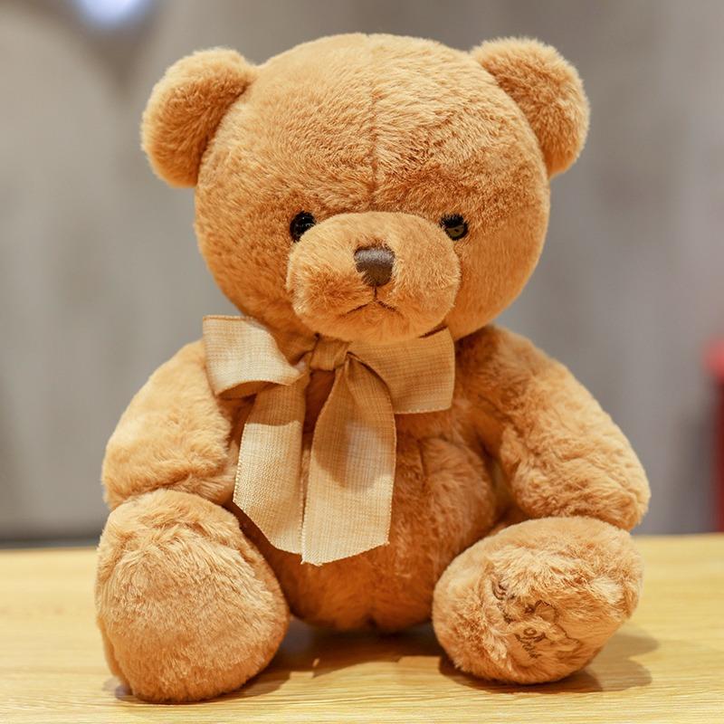 

Кукла Мишка Тедди с галстуком-бабочкой Кукла Мишка Плюшевая игрушка Детская подушка для сна Подарки для мальчиков и девочек 20cm