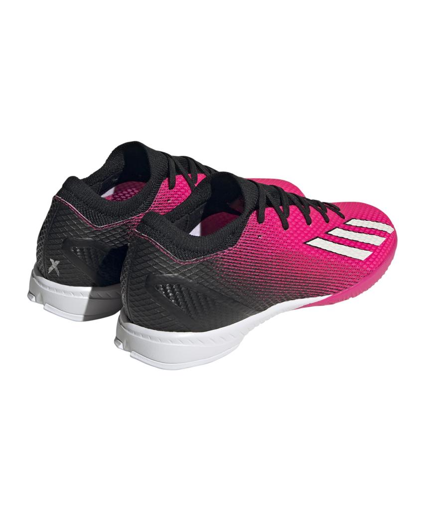 Adidas X Speed Indoor Futsal Team Shock Black Size cm Men's Portal.3 Shoes, LVG57/LSE22, Pink/Zero Metallic/Core (GZ5068), 25.5